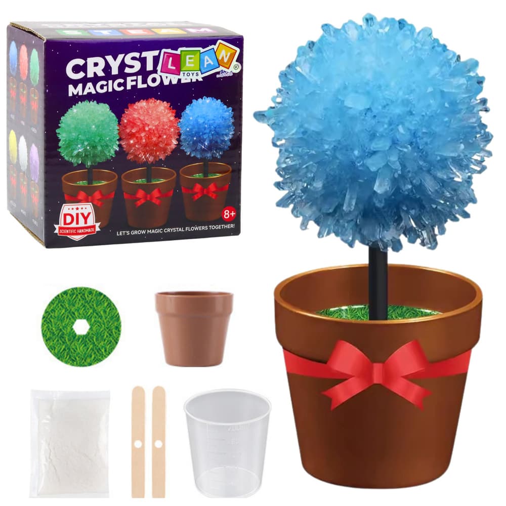Komplet za gojenje kristalov LEAN TOYS - magično drevo