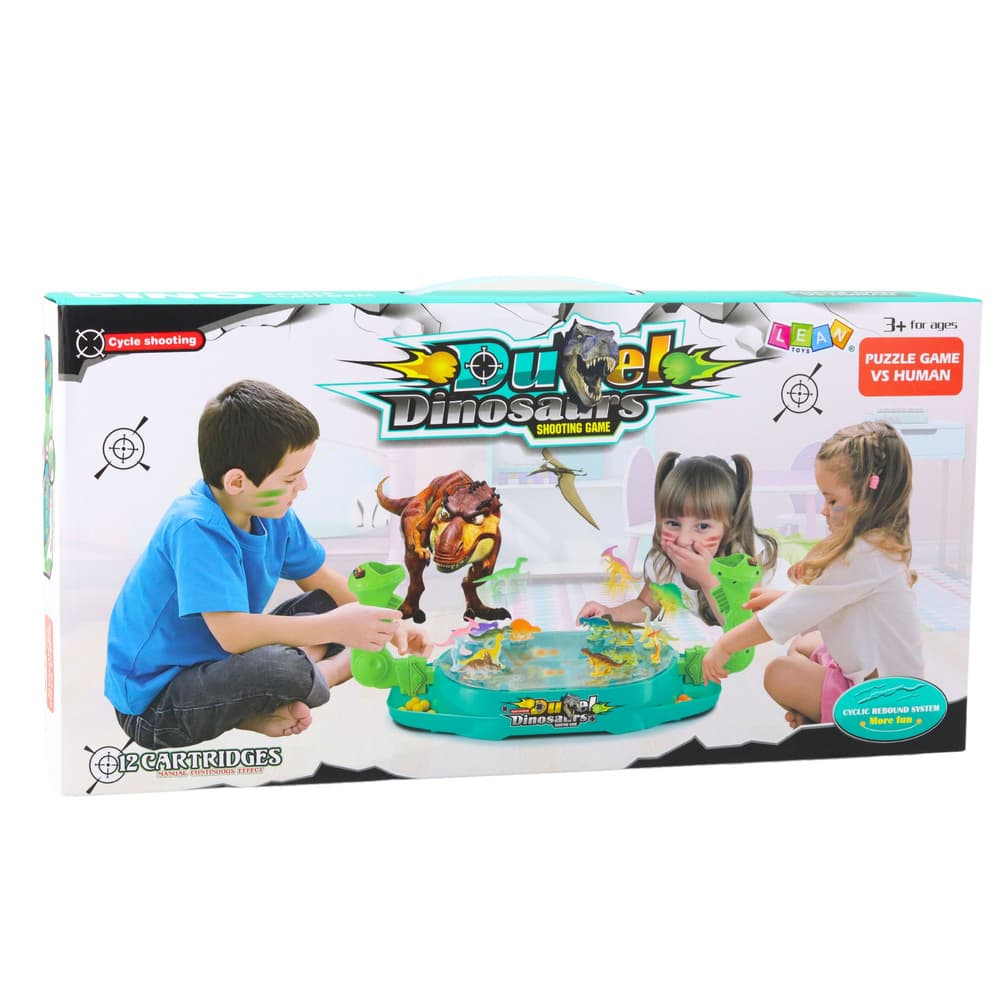 LEAN TOYS Igra spretnosti - Dinozaver napad s kroglicami 3