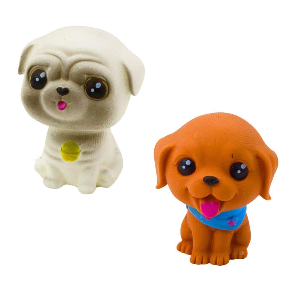 LEAN TOYS Komplet gumijastih kužkov s piskalom 2