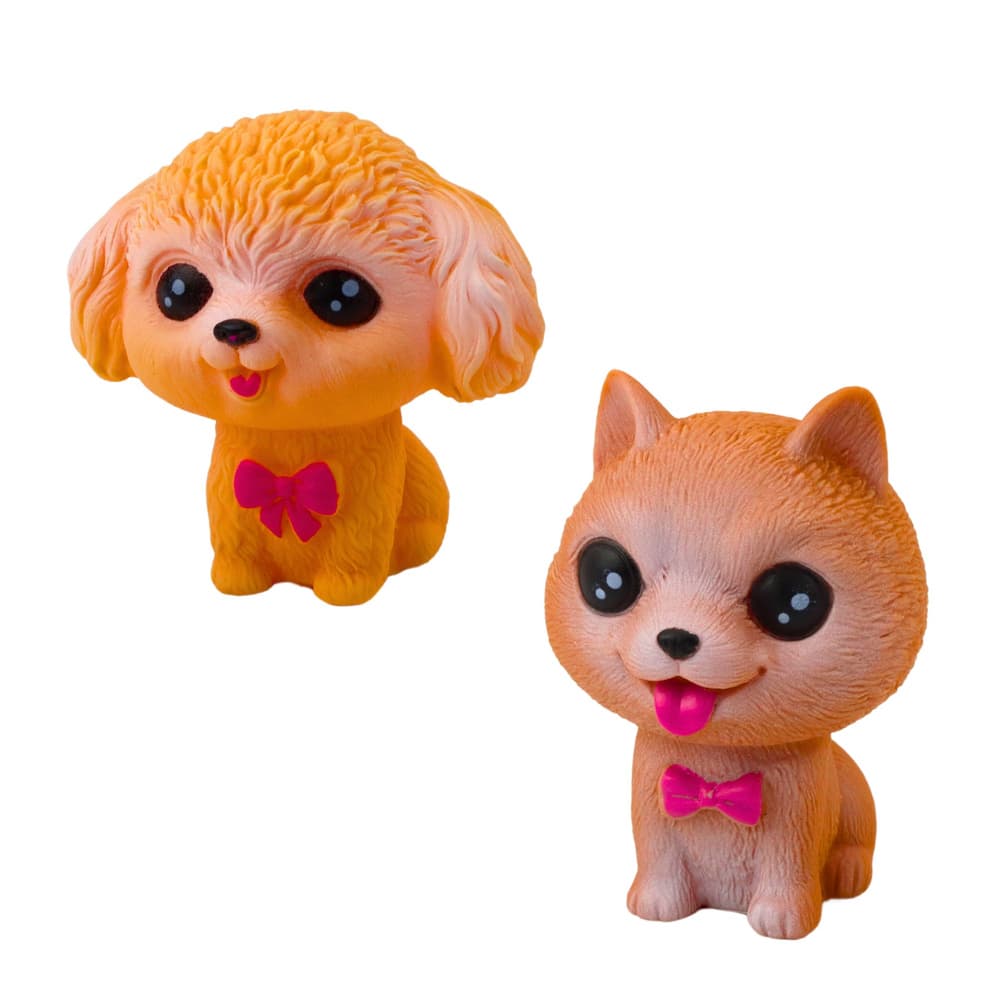 LEAN TOYS Komplet gumijastih kužkov s piskalom 4