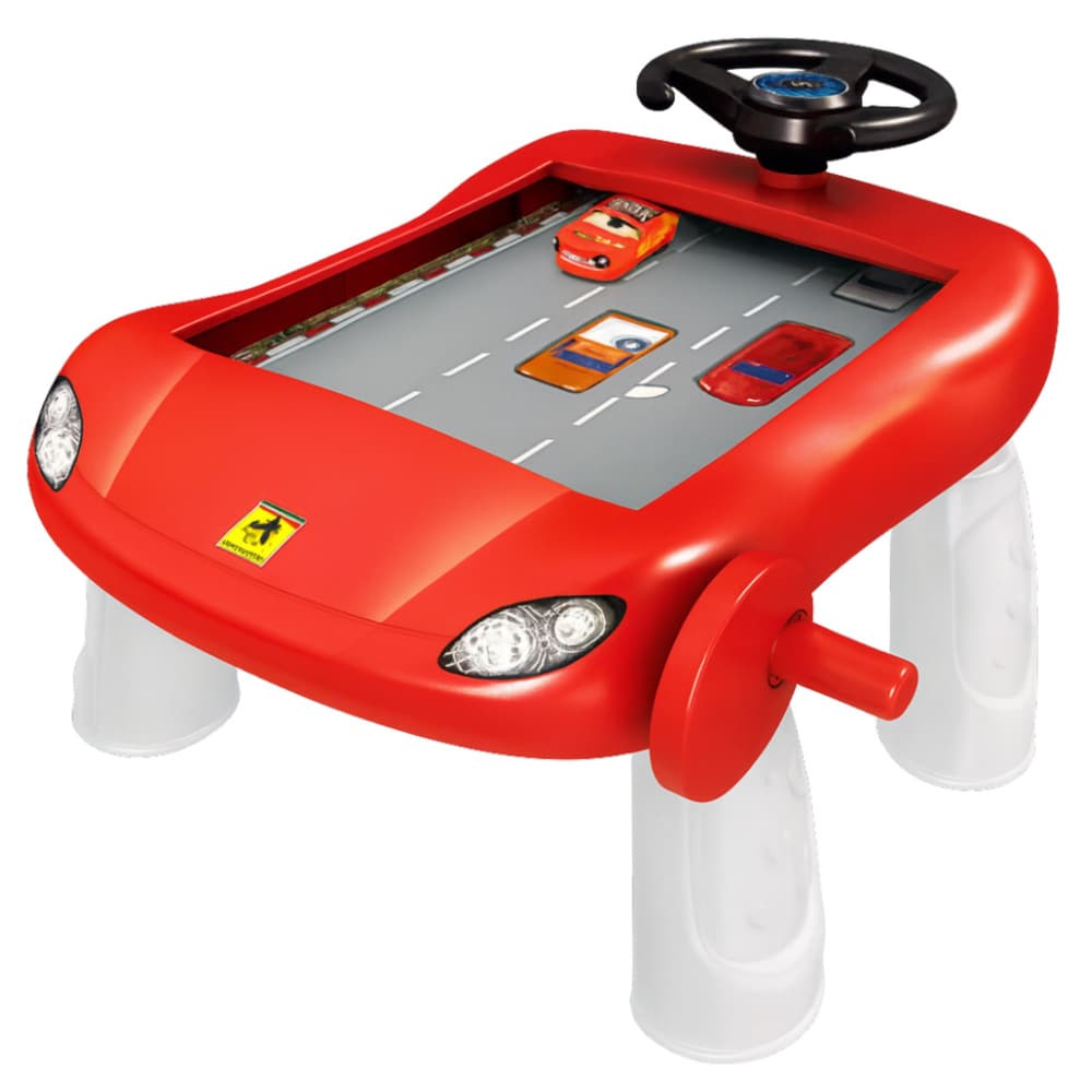 Simulator vožnje, izobraževalni igralni mizni, LEAN TOYS, rdeč 2