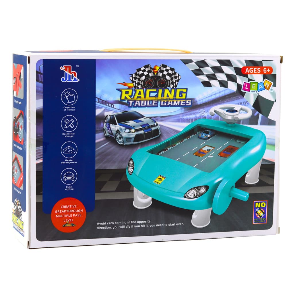 Simulator vožnje, izobraževalni igralni mizni, LEAN TOYS, rdeč 3