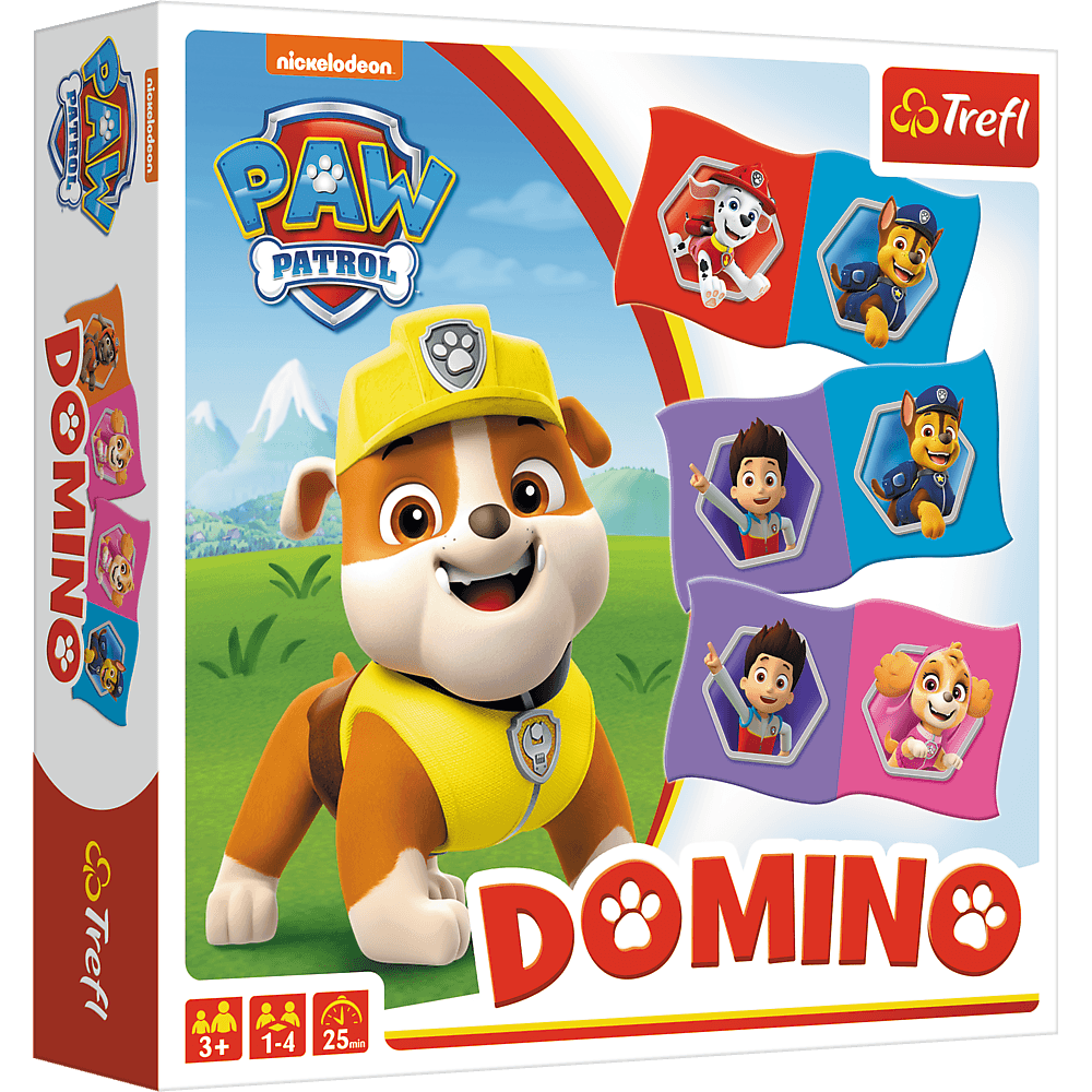 Družabna igra za otroke Domino Psi Patrol (Trefl)