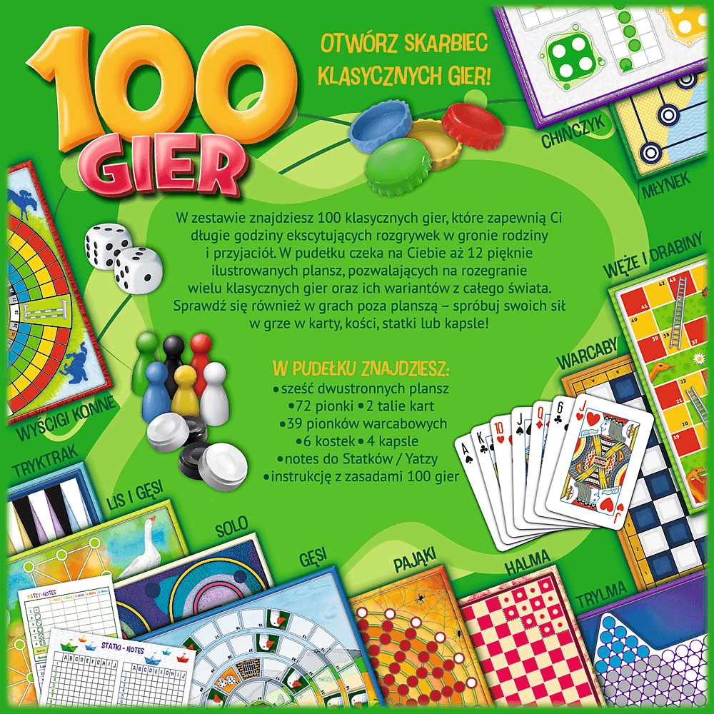 Set 100 iger ZAIGRANO s TREFL 02117 3