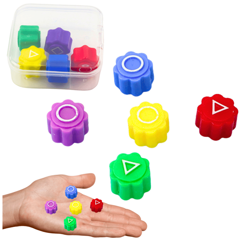 Kocke za igro Gonggi LEAN TOYS - Squid Game, s etuijem, 5 kosov