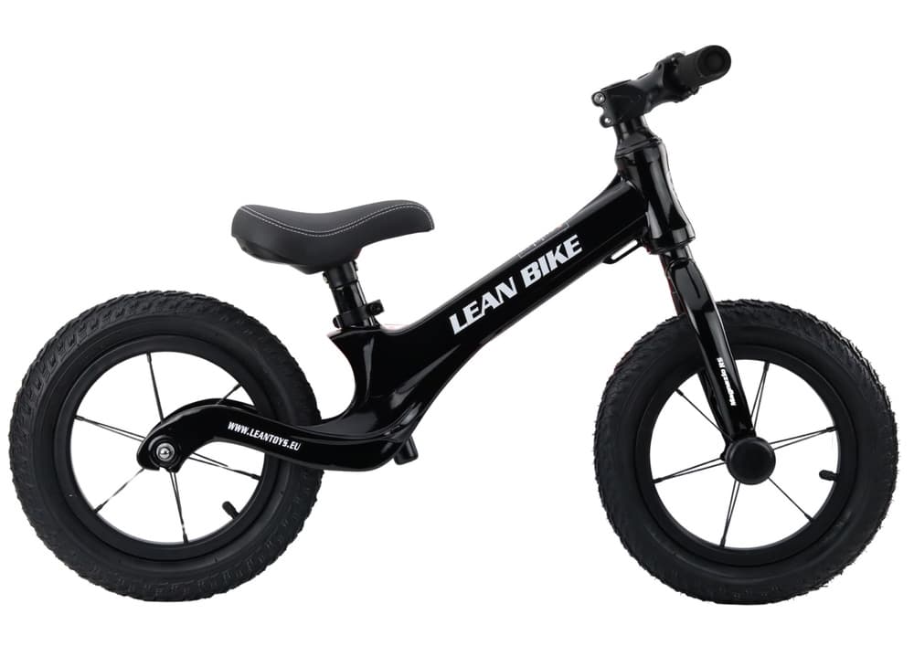 LEAN TRIKE MAGNEZIO RS kolo za ravnotežje, lahka magnezijeva rama, črno