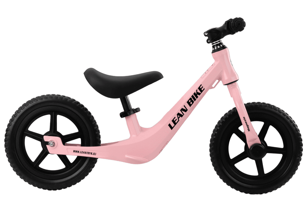 LEAN TRIKE MAGNEZIO kolo za ravnotežje, lahka magnezijeva rama, roza