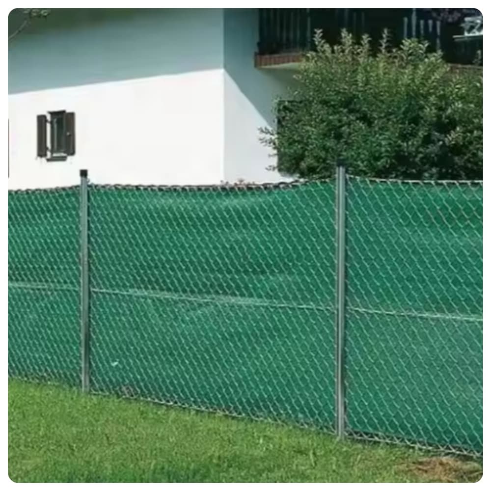 LEAN Senca zavesna za ograjo, zelena, 1.5M x 25M, 140g/m² 4