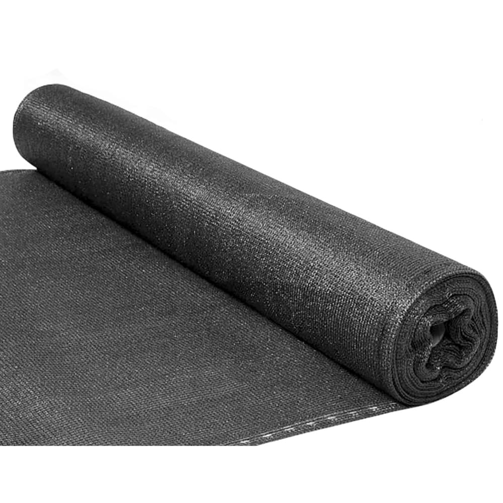 LEAN Senca zavesna za ograjo, črna, 1.5M x 25M, 70g/m² 2