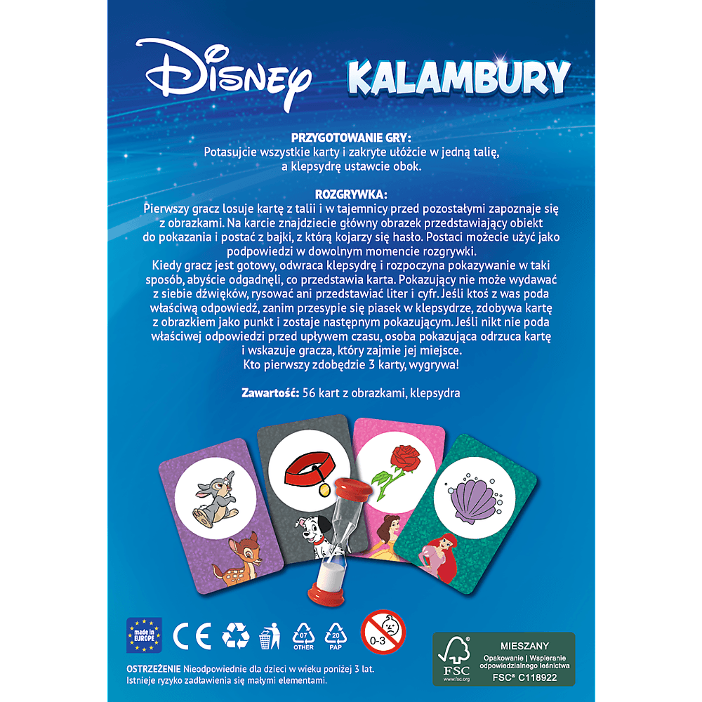 Potovalna igra Kalambury Disney TREFL 4