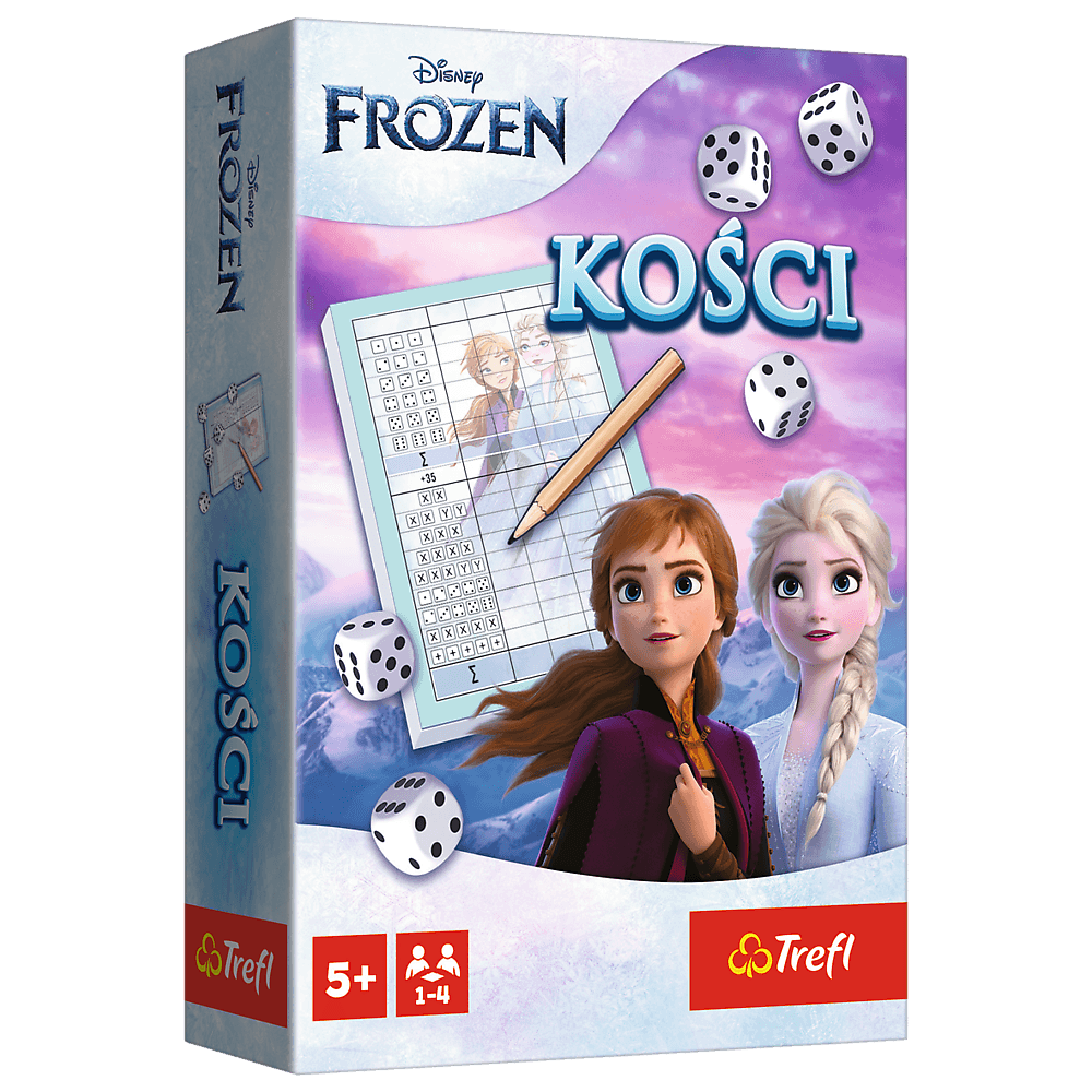 Potovalna igra Kocke Ledenega kraljestva TREFL