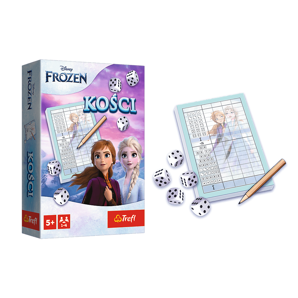 Potovalna igra Kocke Ledenega kraljestva TREFL 3