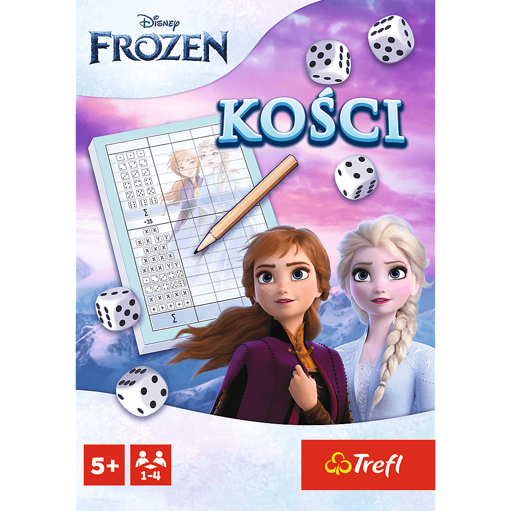 Potovalna igra Kocke Ledenega kraljestva TREFL 5