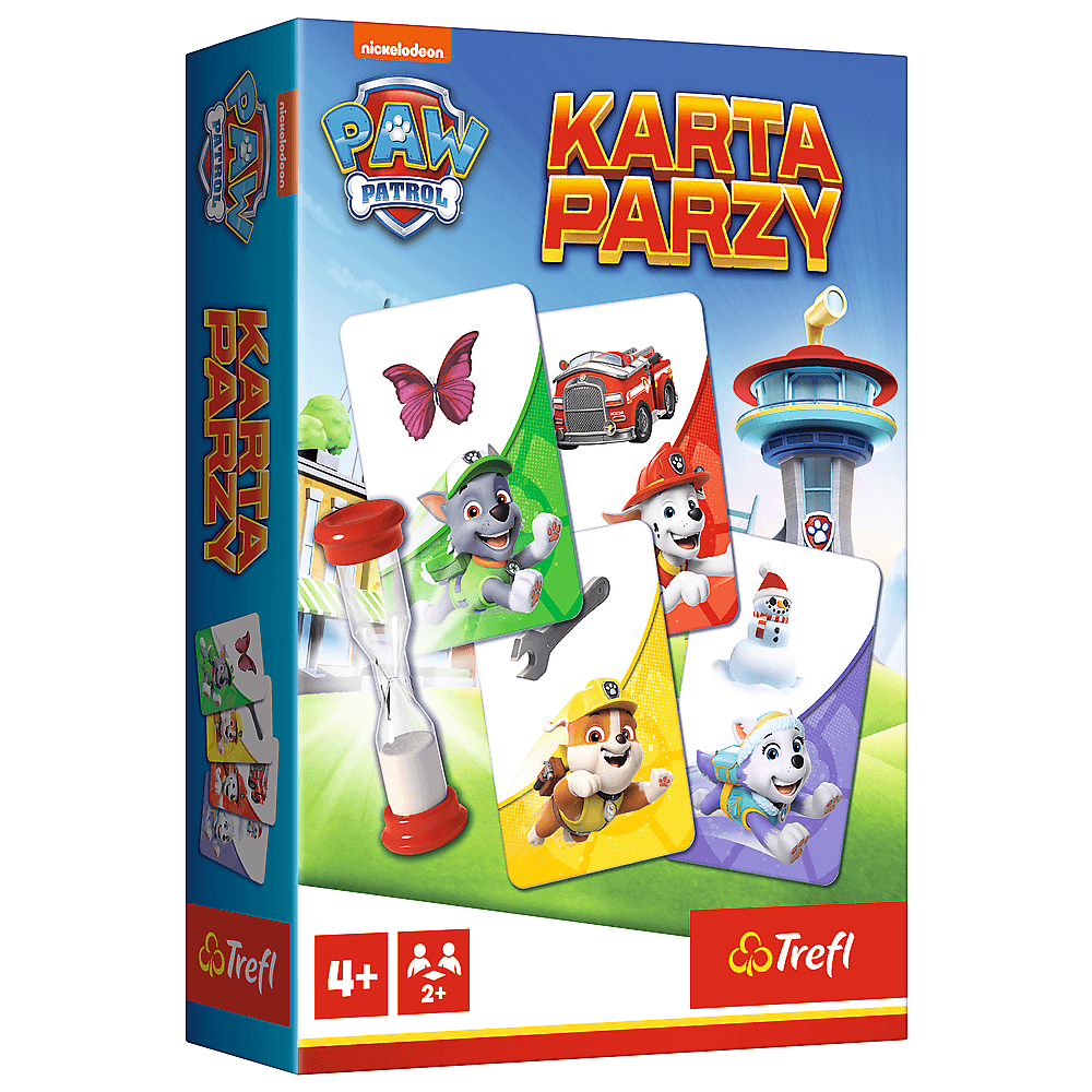 Potovalna igra Karta parov Psi Patrol TREFL