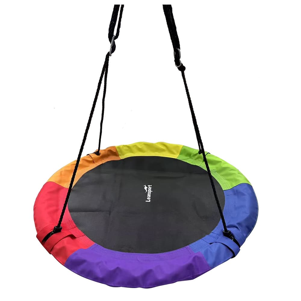 LEAN SPORT Vrtna gugalnica 'gnezdo', pisana, 100cm 2