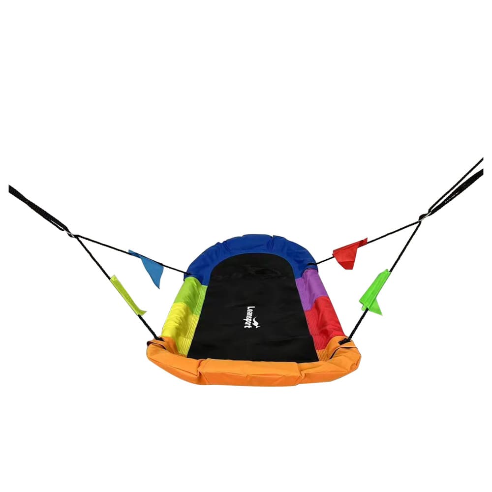 Vrtna gugalnica LEAN SPORT Bocianie Gniazdo, pravokotna, pisana, 167 x 75 cm 2