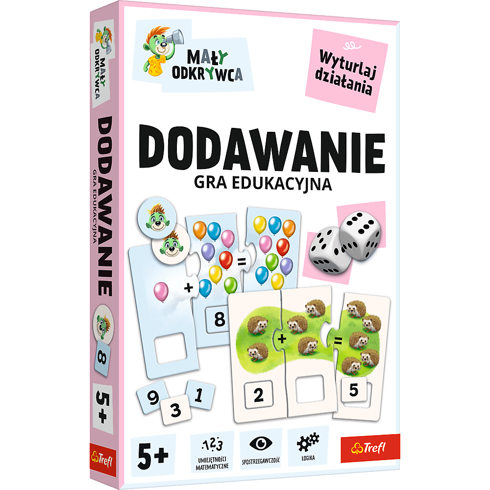Gradbena igra za otroke: Dodajanje - Mali raziskovalec