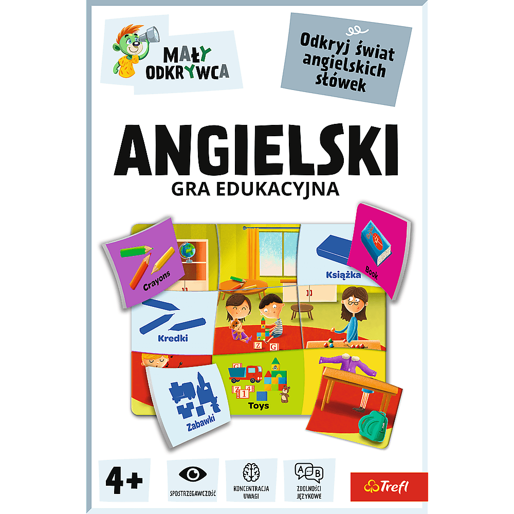 Gradbena igra za otroke: Angleščina - Mali raziskovalec 3