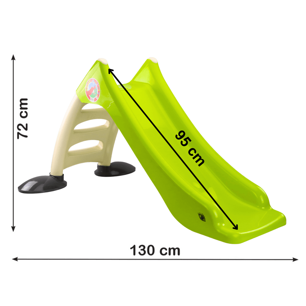 DOREX Otroška vrtna tobogan limeta, 3 stopnice, 130 cm 2