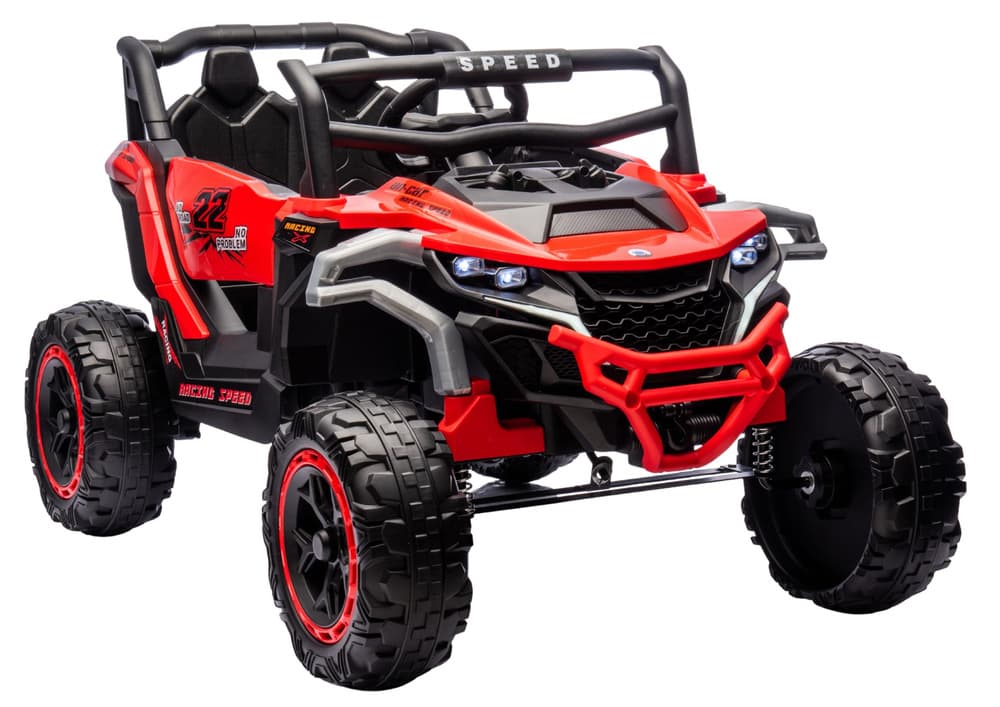LEAN CARS Akumulatorski avtomobilček M1 4x4, rdeč