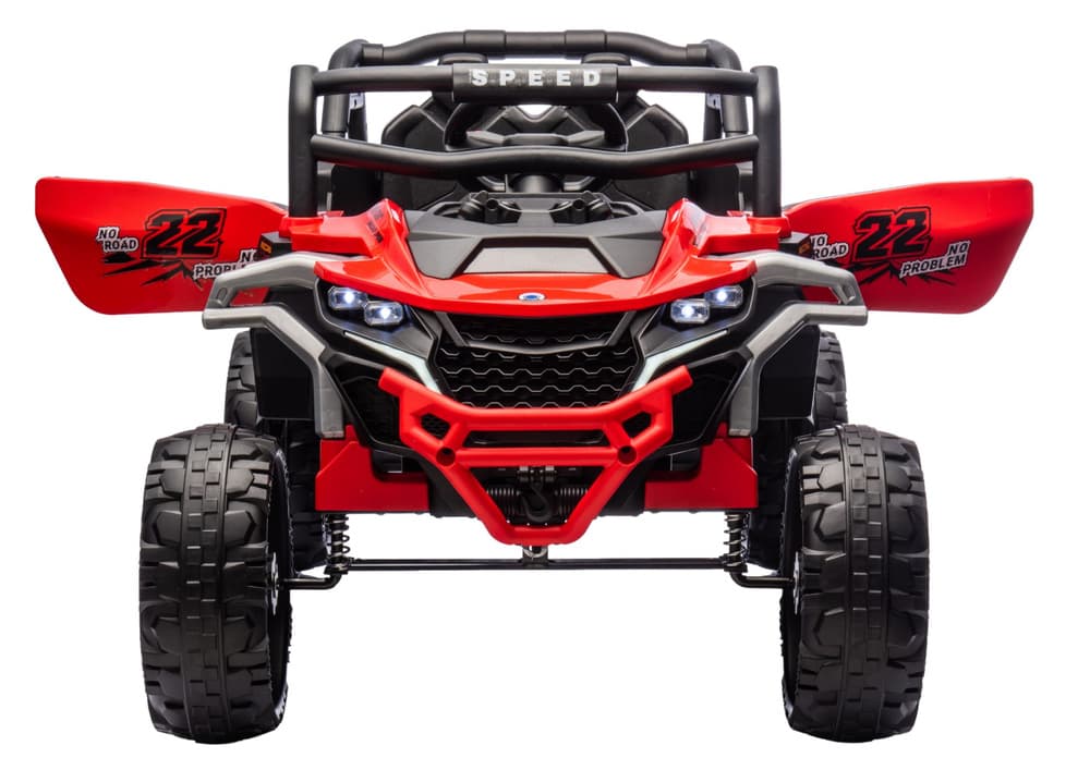 LEAN CARS Akumulatorski avtomobilček M1 4x4, rdeč 5