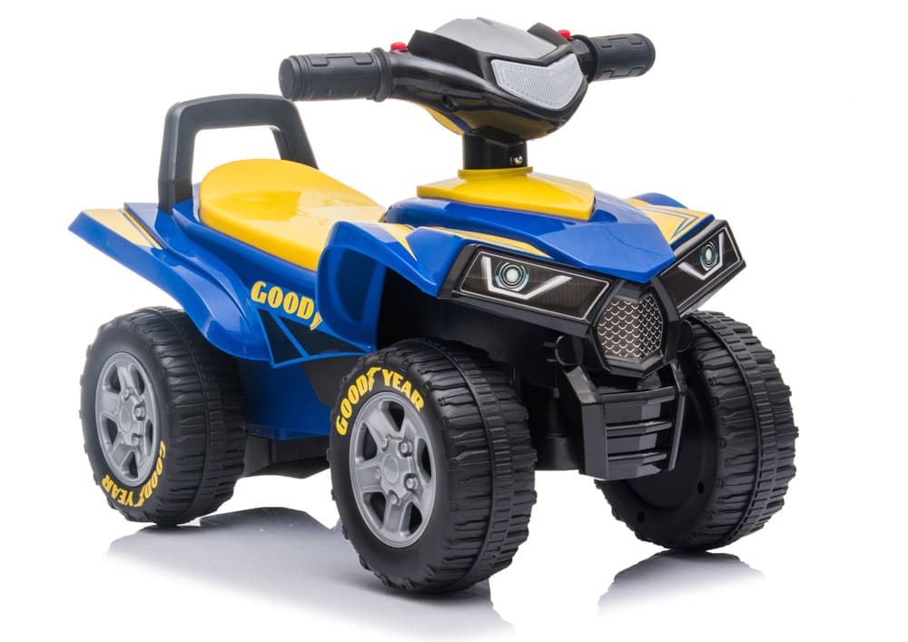 Otroški ježek quad z zvokom in lučmi, modri - LEAN CARS