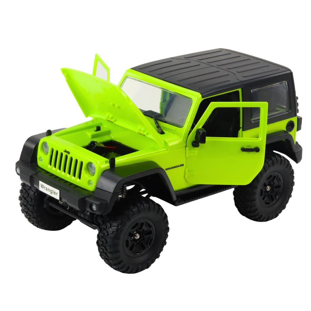 DOUBLE E RC Jeep Wrangler Rock Crawler terensko vozilo (zeleno, 1:14) 3