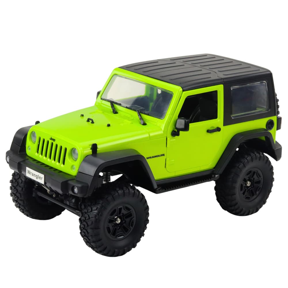 DOUBLE E RC Jeep Wrangler Rock Crawler terensko vozilo (zeleno, 1:14) 2