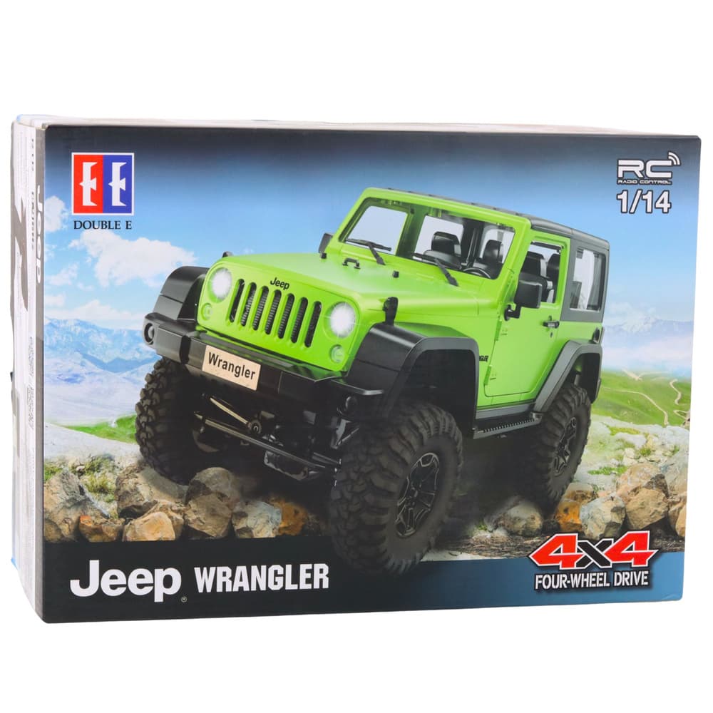 DOUBLE E RC Jeep Wrangler Rock Crawler terensko vozilo (zeleno, 1:14) 6