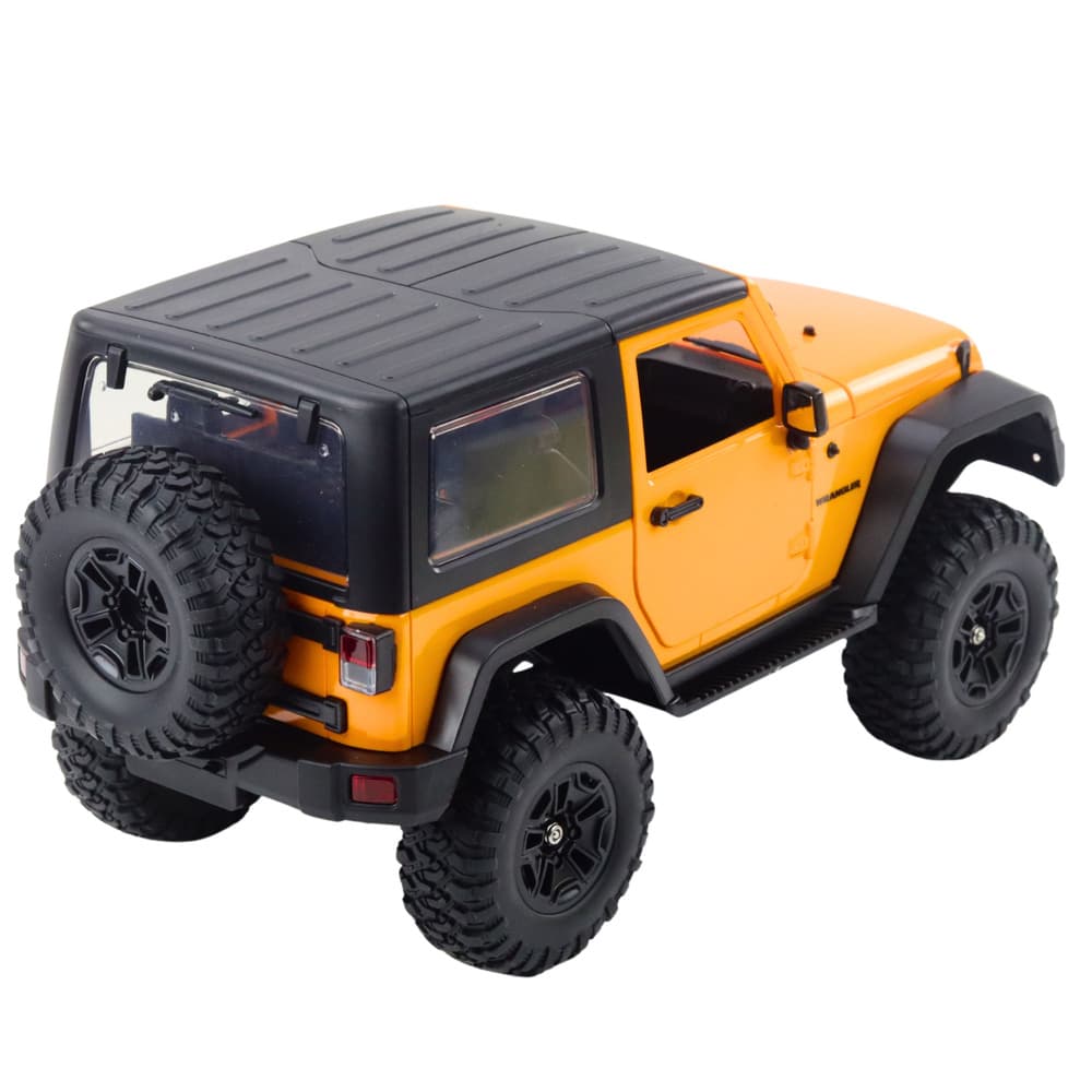 DOUBLE E RC Jeep Wrangler Rock Crawler terensko vozilo (oranžno, 1:14) 4