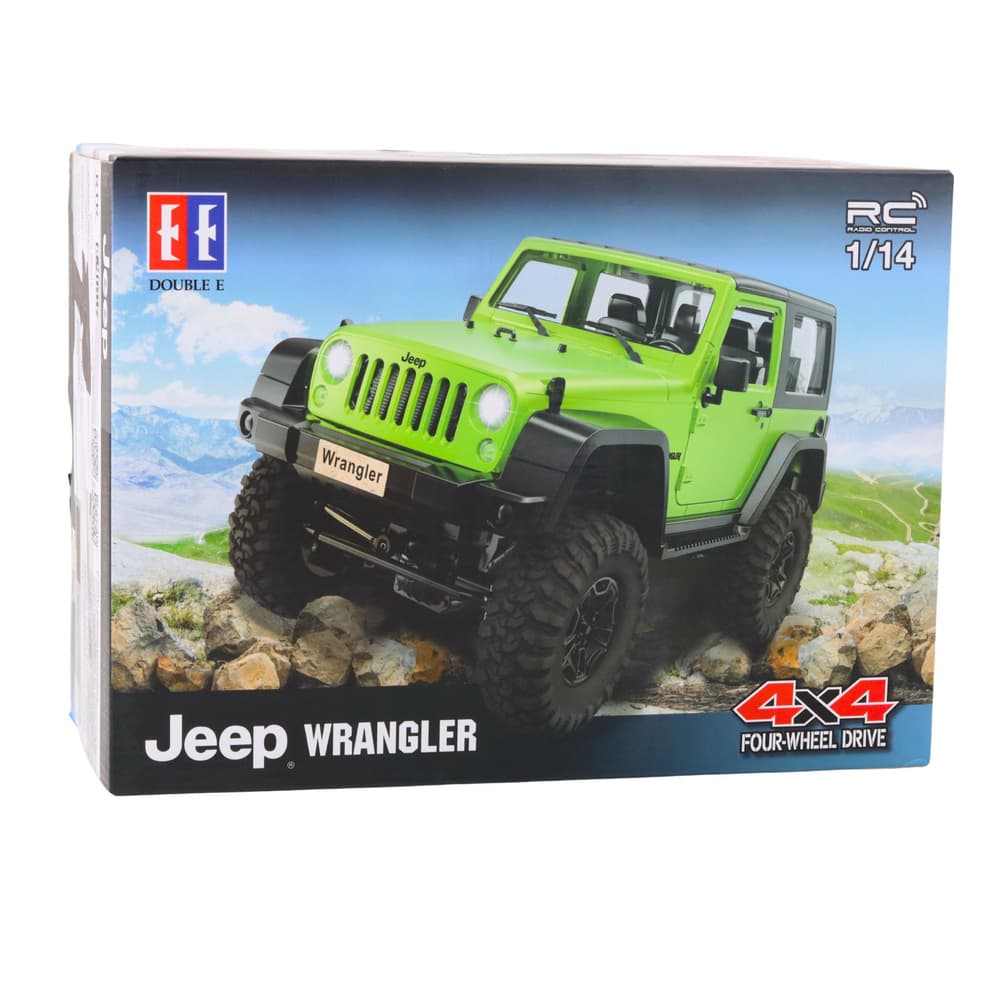 DOUBLE E RC Jeep Wrangler Rock Crawler terensko vozilo (oranžno, 1:14) 6