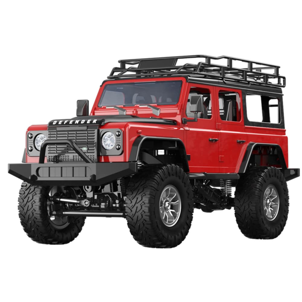 RC Terensko vozilo Land Rover Defender 90 Rdeč 1:14 2