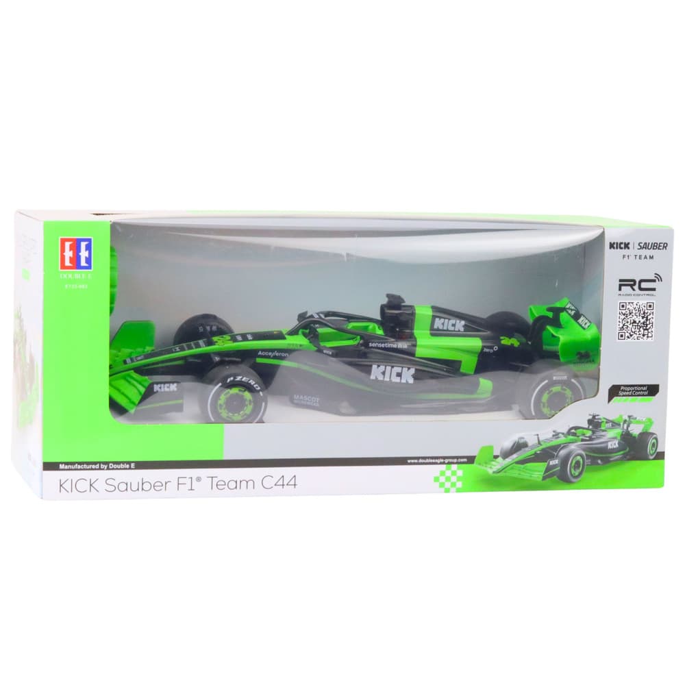 DOUBLE E RC Sauber F1 C44 dirkalnik (črno-zelen, 1:16) 5