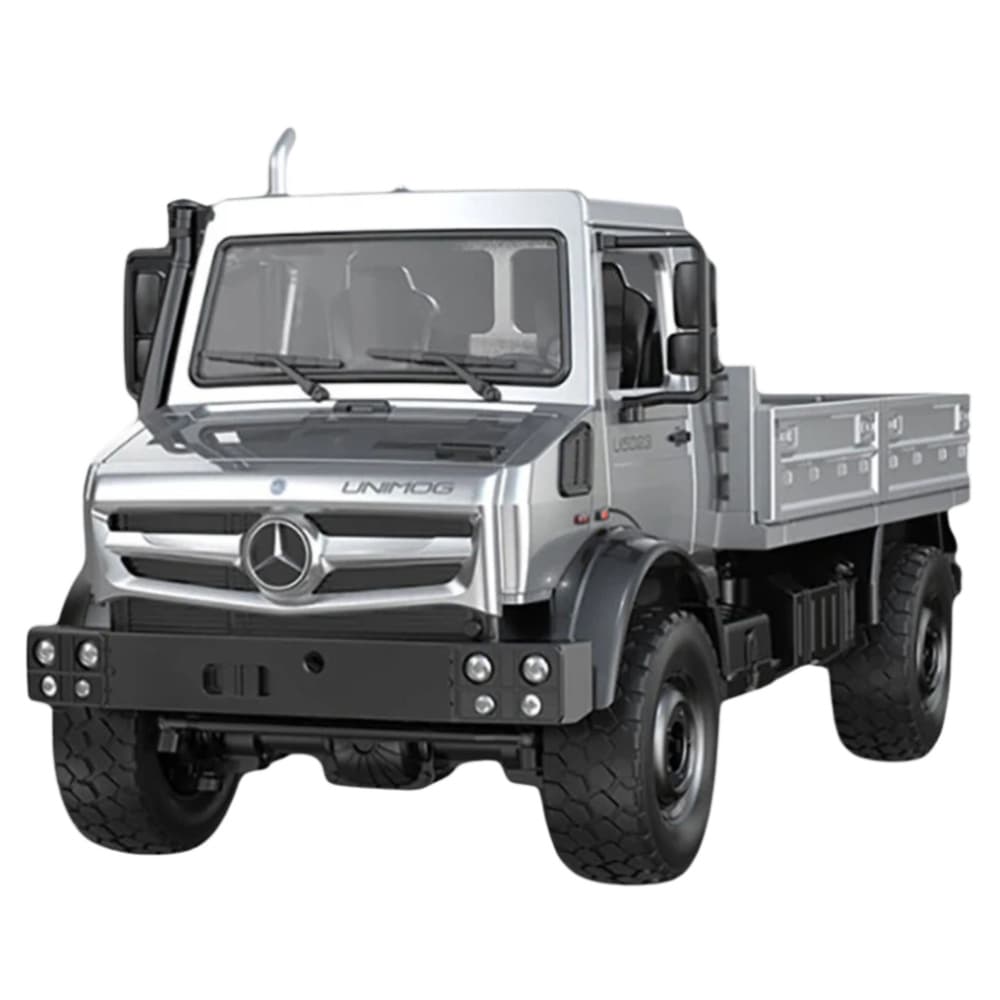 DOUBLE E Terensko Vozilo Mercedes Unimog RC 4x4 1:20 Rdeč 2