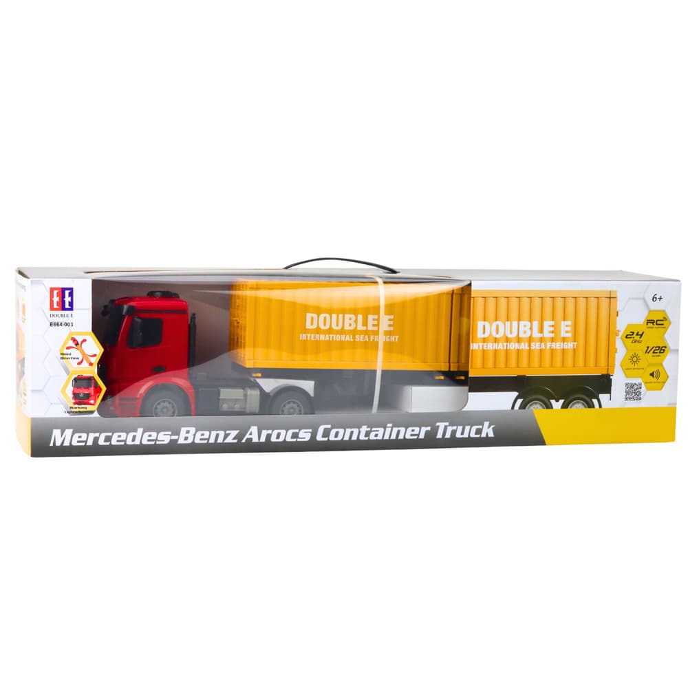 DOUBLE E Mercedes-Benz Arocs RC Tovornjak s kontejnerjem (1:26) 4