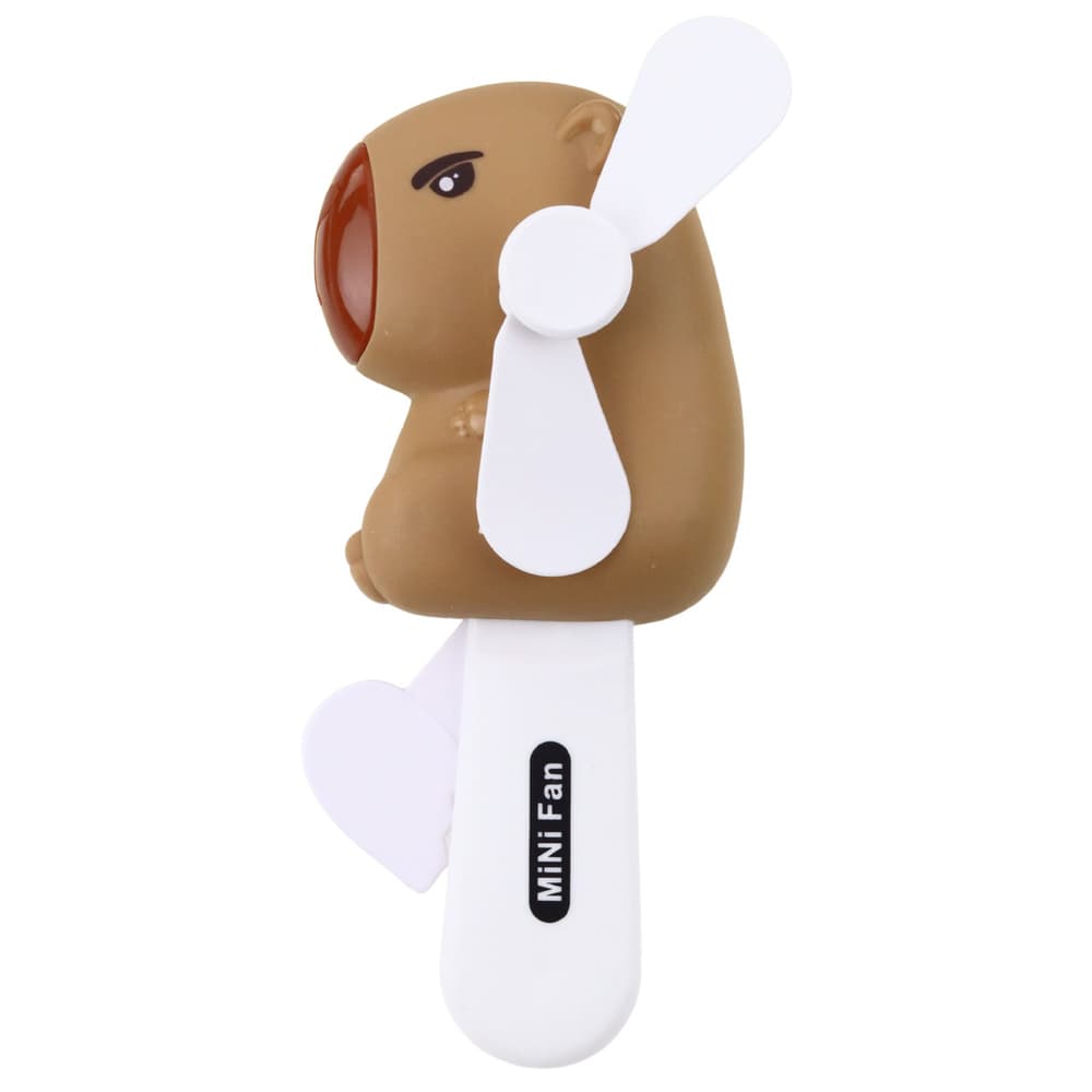 LEAN TOYS Vetrnica Kapibara, ročna, 14,5 cm 2