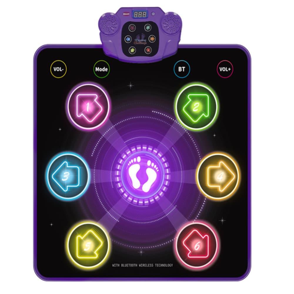 LEAN TOYS Interaktivna plesna podloga za otroke z Bluetooth 2