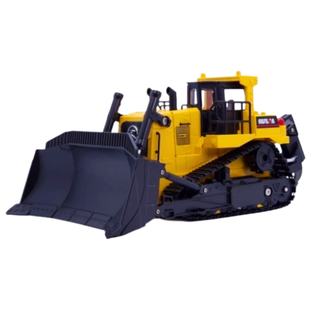 HUINA Buldožer Goseničar s Kopačem Kovinski Model 1:50 2