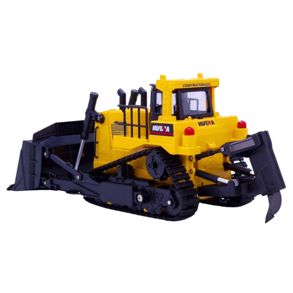 HUINA Buldožer Goseničar s Kopačem Kovinski Model 1:50 3