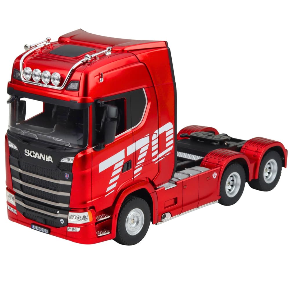 Daljinsko voden traktor Scania RC Huina 1501 Rdeč 1:18 2