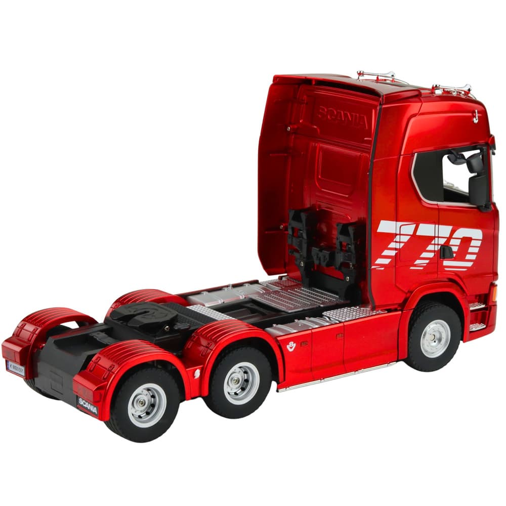 Daljinsko voden traktor Scania RC Huina 1501 Rdeč 1:18 4