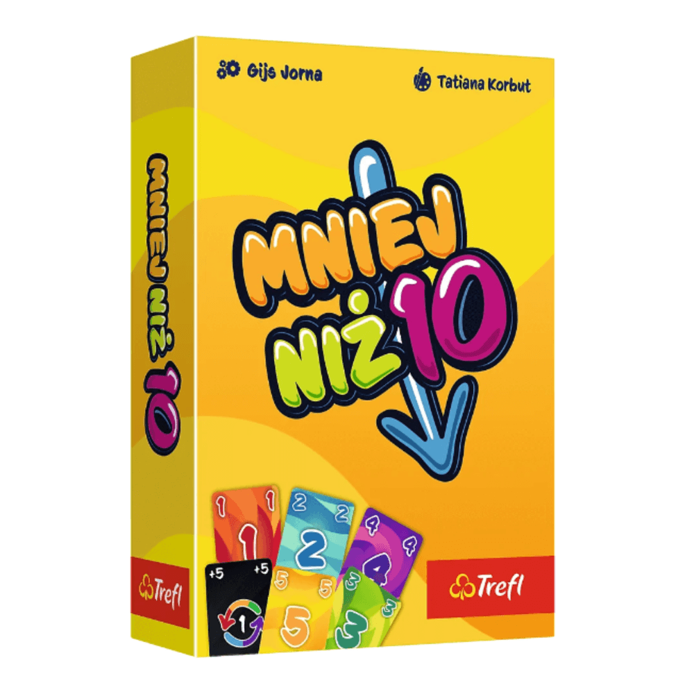 Družabna igra MENEJ KOT 10 - Trefl 2