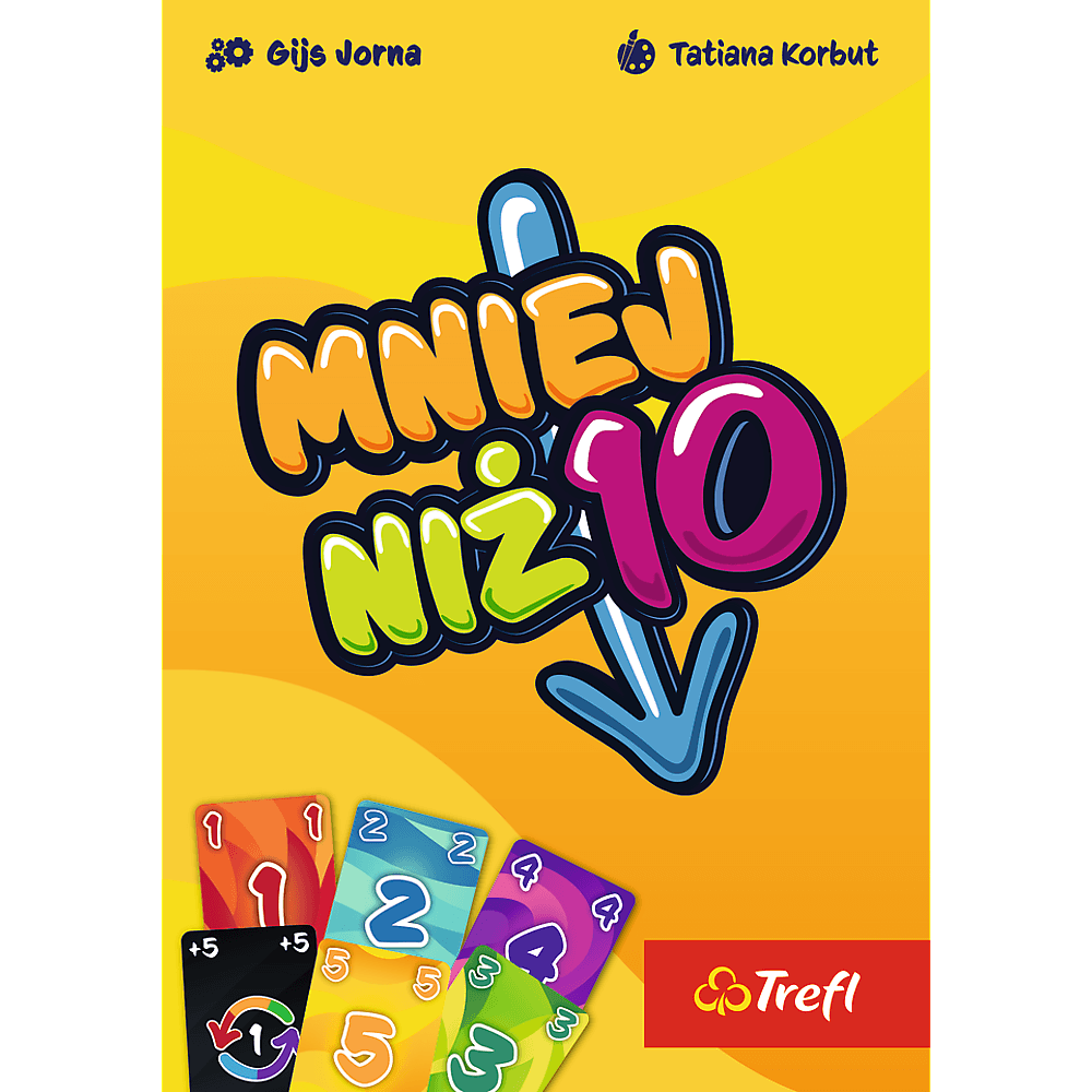 Družabna igra MENEJ KOT 10 - Trefl 5