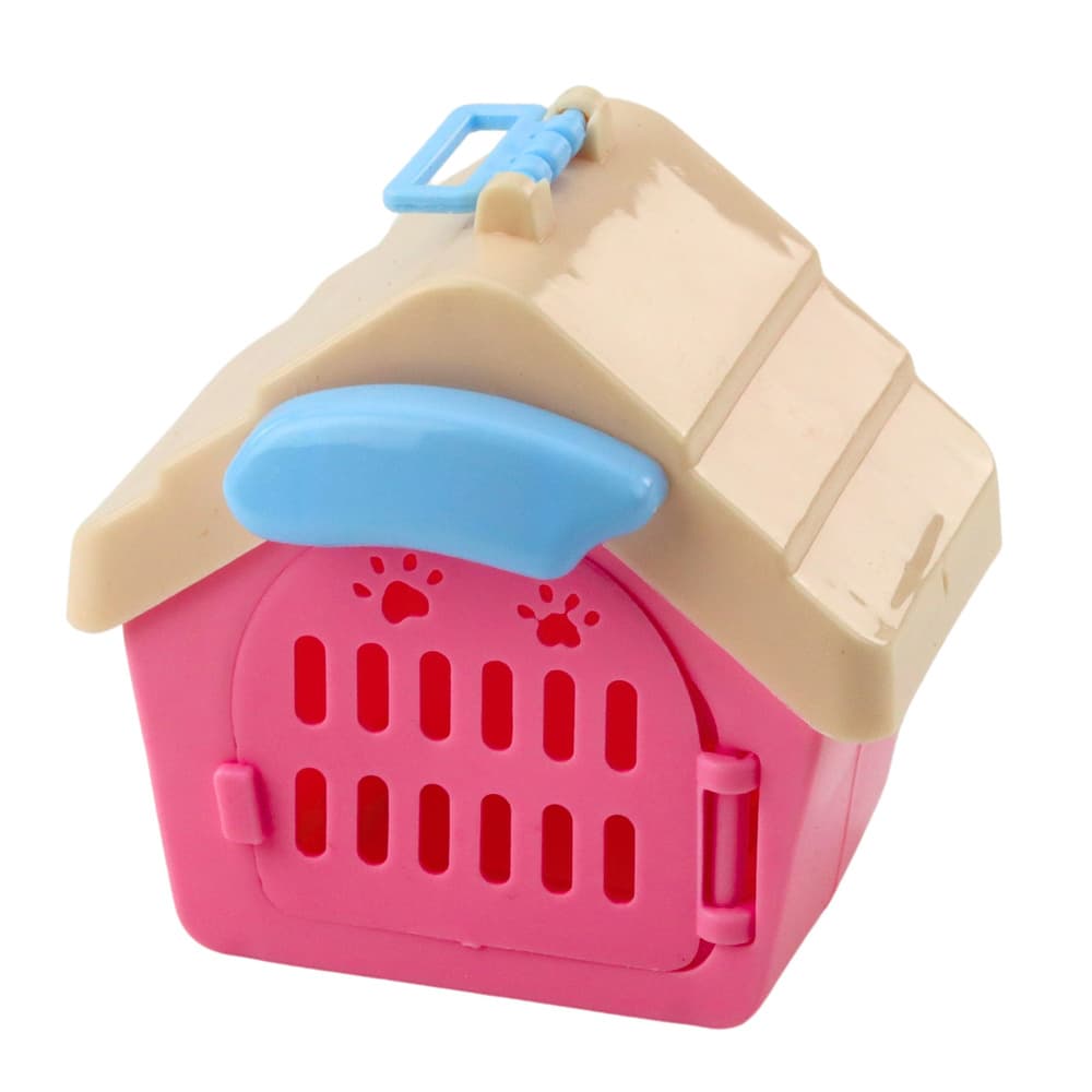 Set za nego živali LEAN TOYS: kad, hiška, dodatki, 4 kos. 3