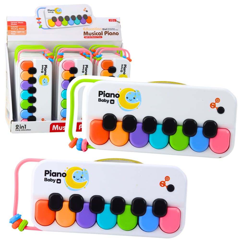 LEAN TOYS interaktivno otroško glasbeno klaviaturo z lučkami