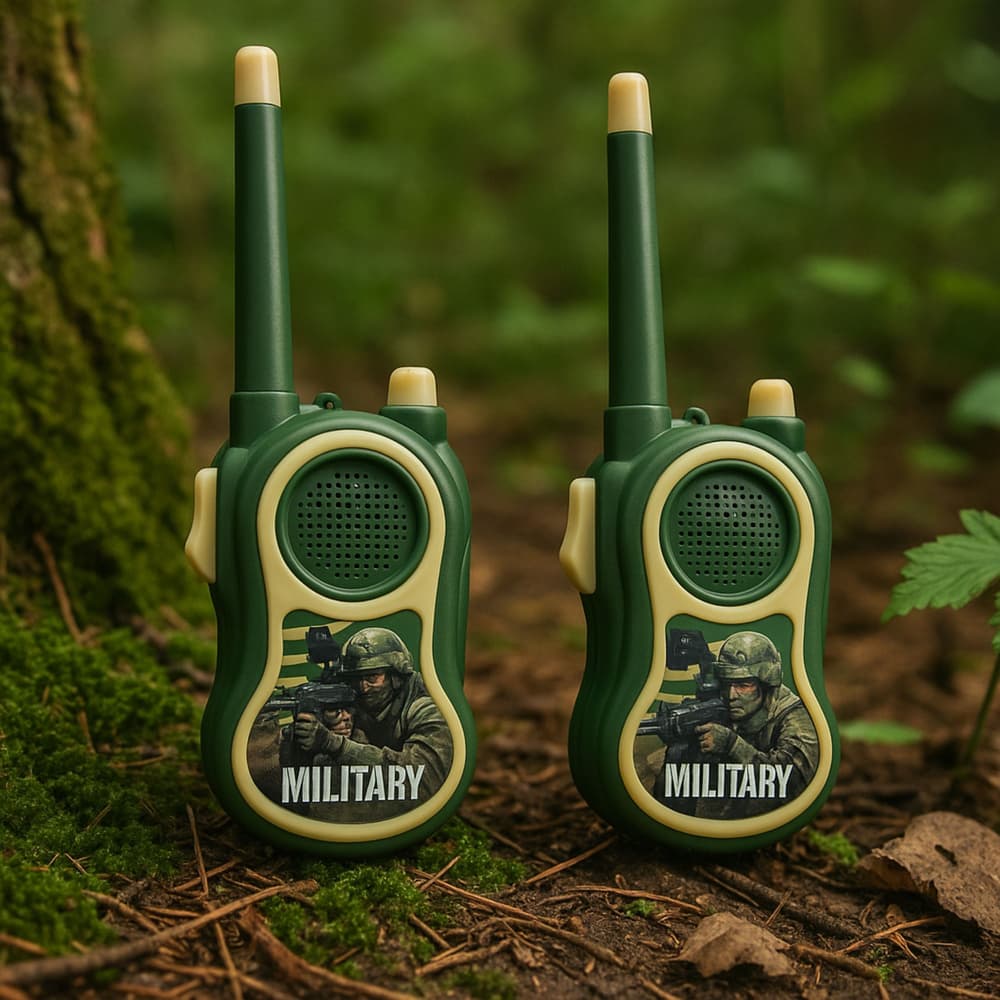 Vojaške walkie talkie postojanke za otroke, do 300m 3