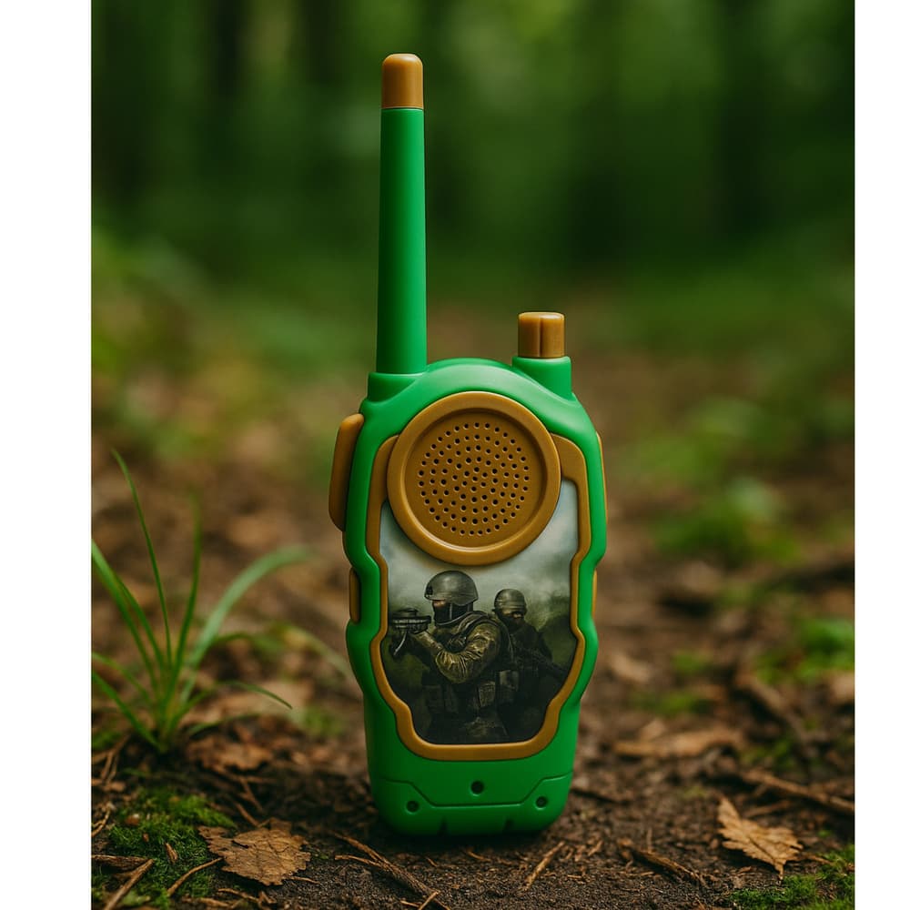 Otroške vojaške walkie talkie postojanke, do 10m 6