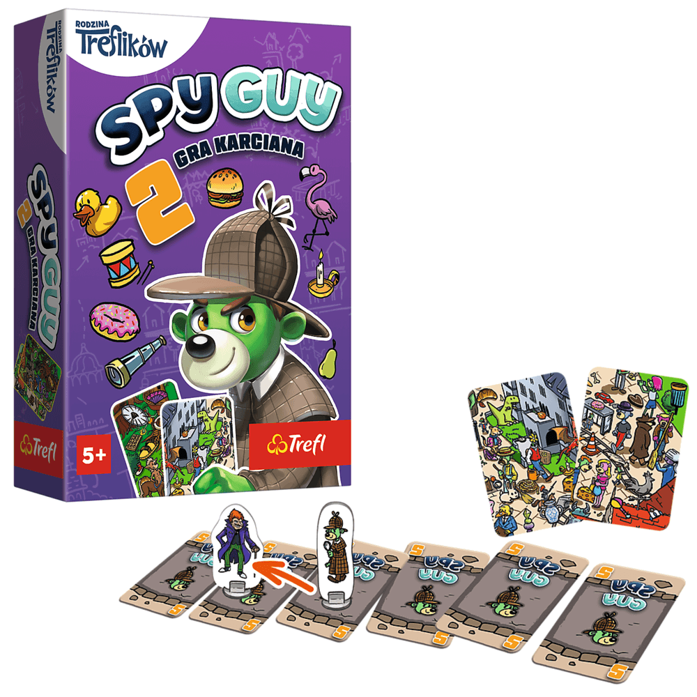 Kartaška igra Spy Guy 2, TREFL GRY (lahko se združi s prvo verzijo)