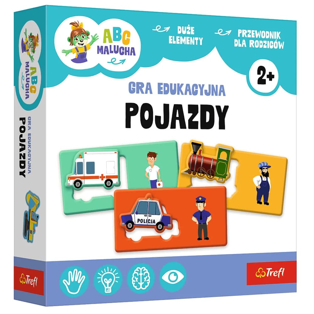 Spominska igra ABC Malčka Vozila TREFL 02907