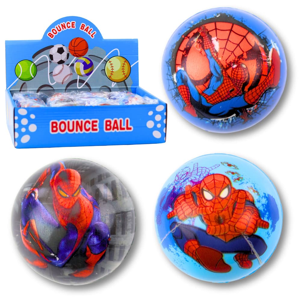 Penasta žogica Spiderman, 6,5 cm